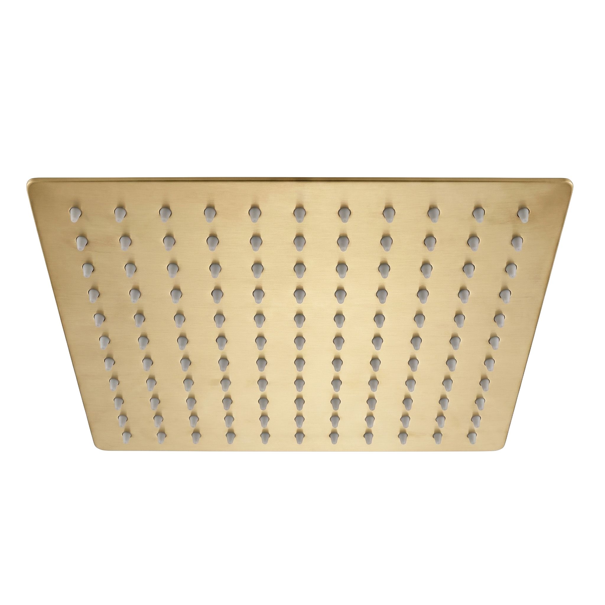 Kvadratna tuš ruža JS-P015BG 25cm Brush Gold