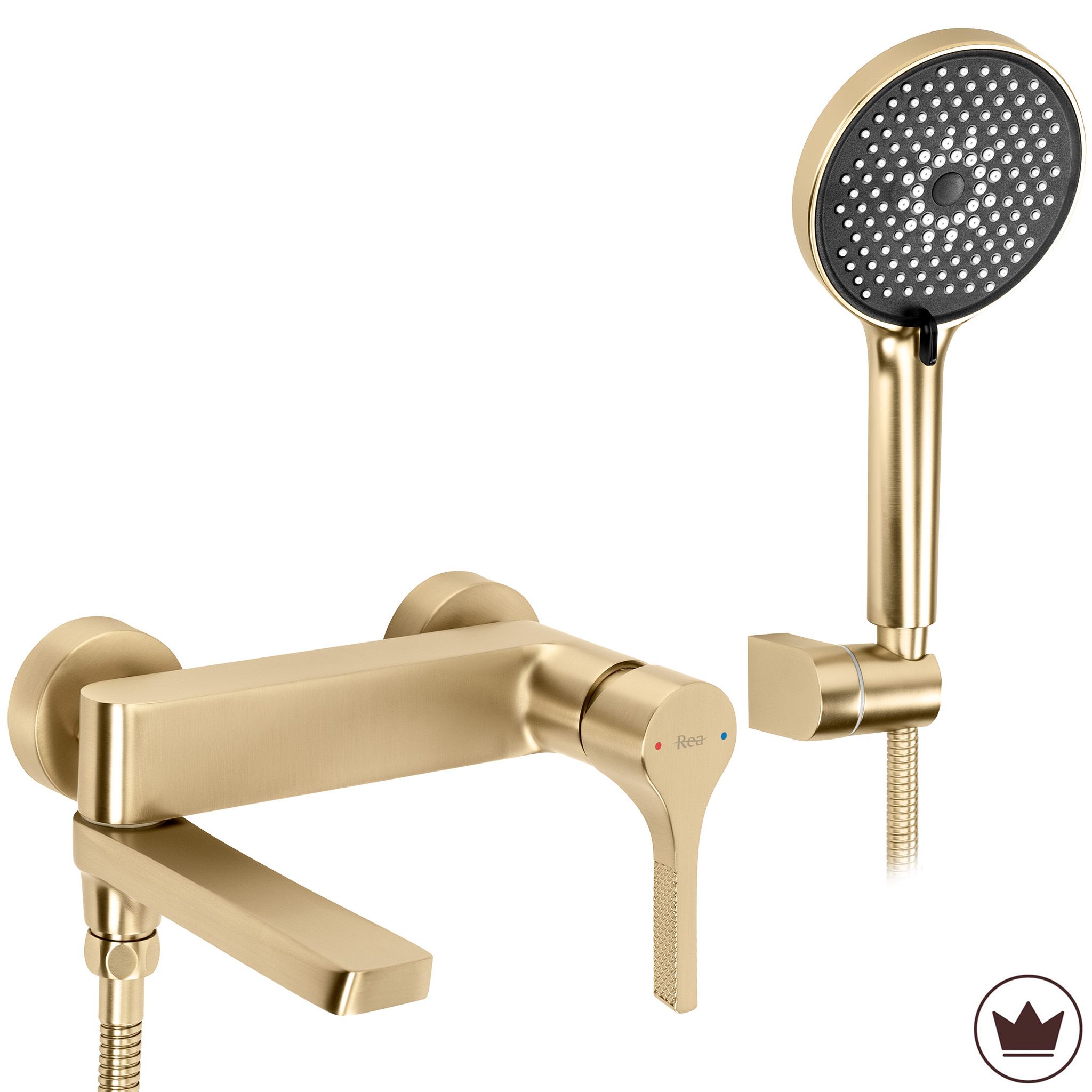 Slavina za kadu Rea PREMIUM Maxim Brush Gold