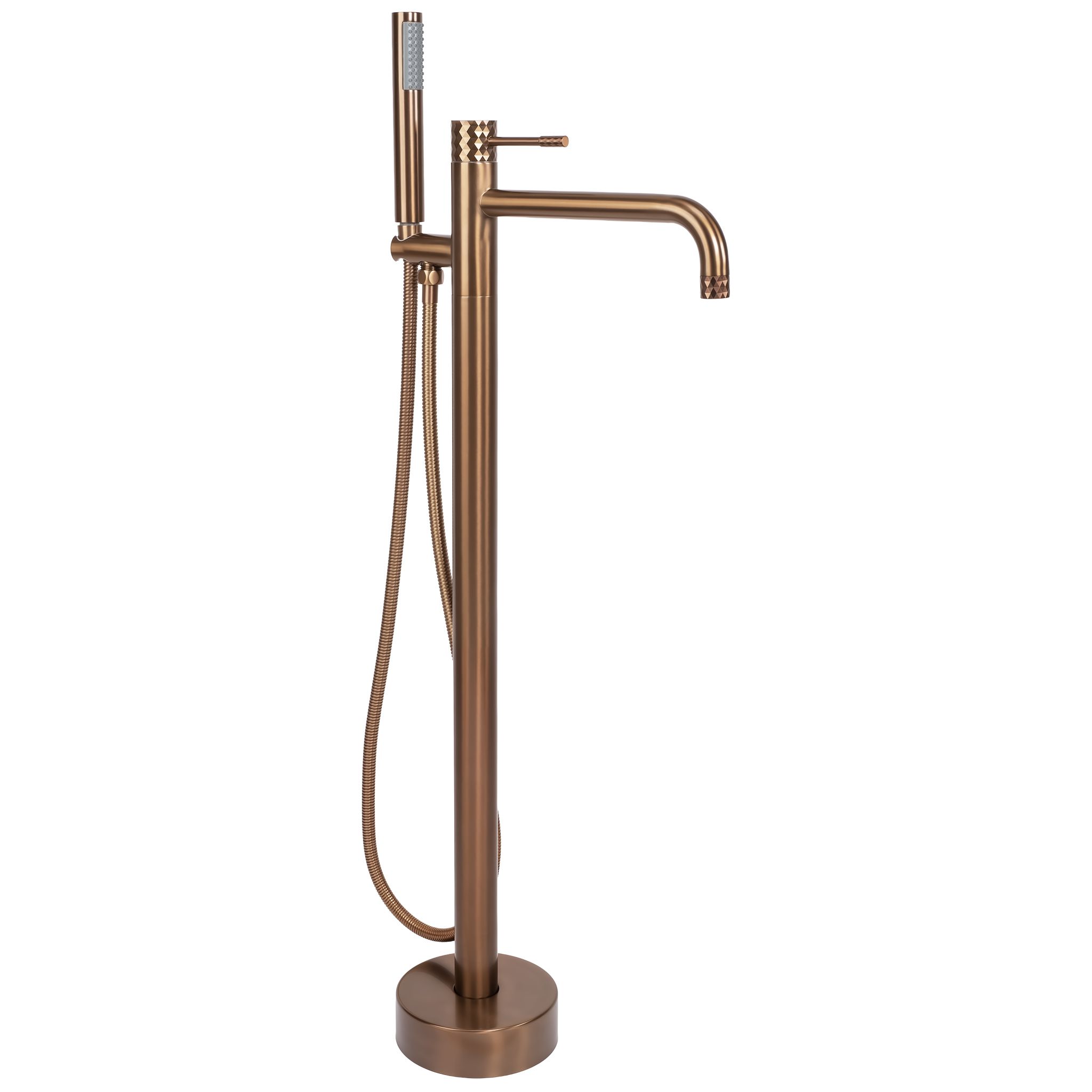 Samostojeća pipa Rea Lungo Diamond Brush Copper
