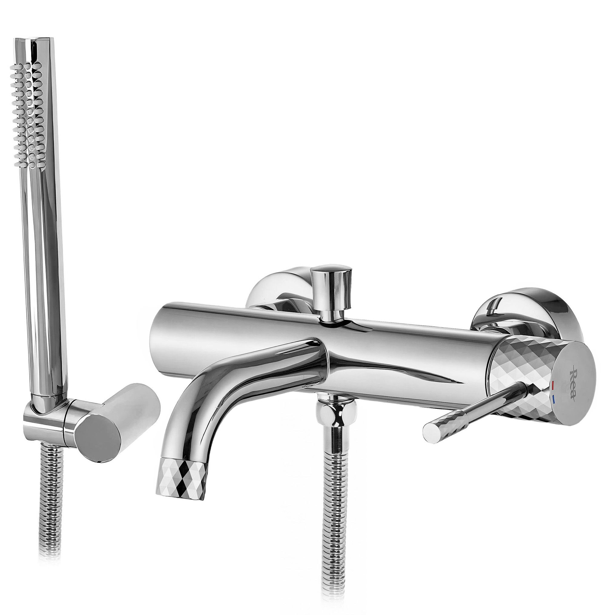 Baterija za kadu Rea Lungo Diamond Chrome