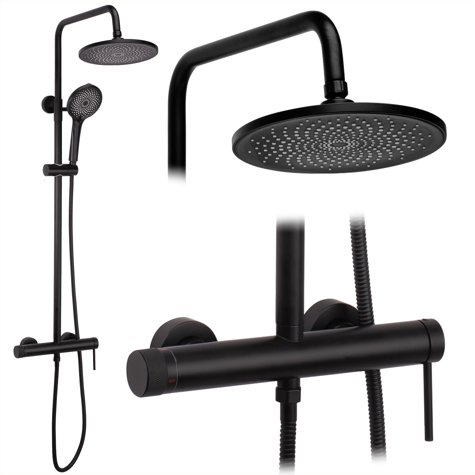 Tuš set Rea Foss Clif Black