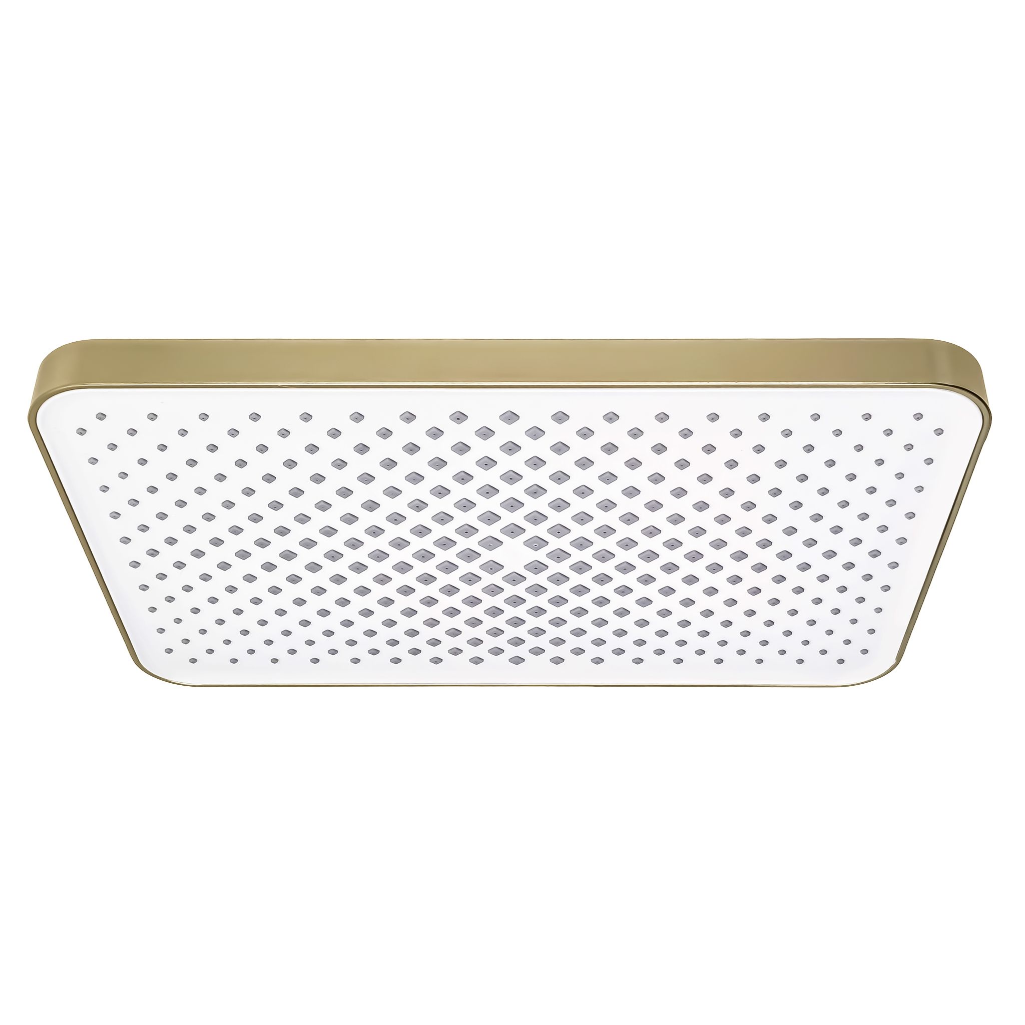 Pravokutna tuš ruža REA JS-032 Brushed Gold