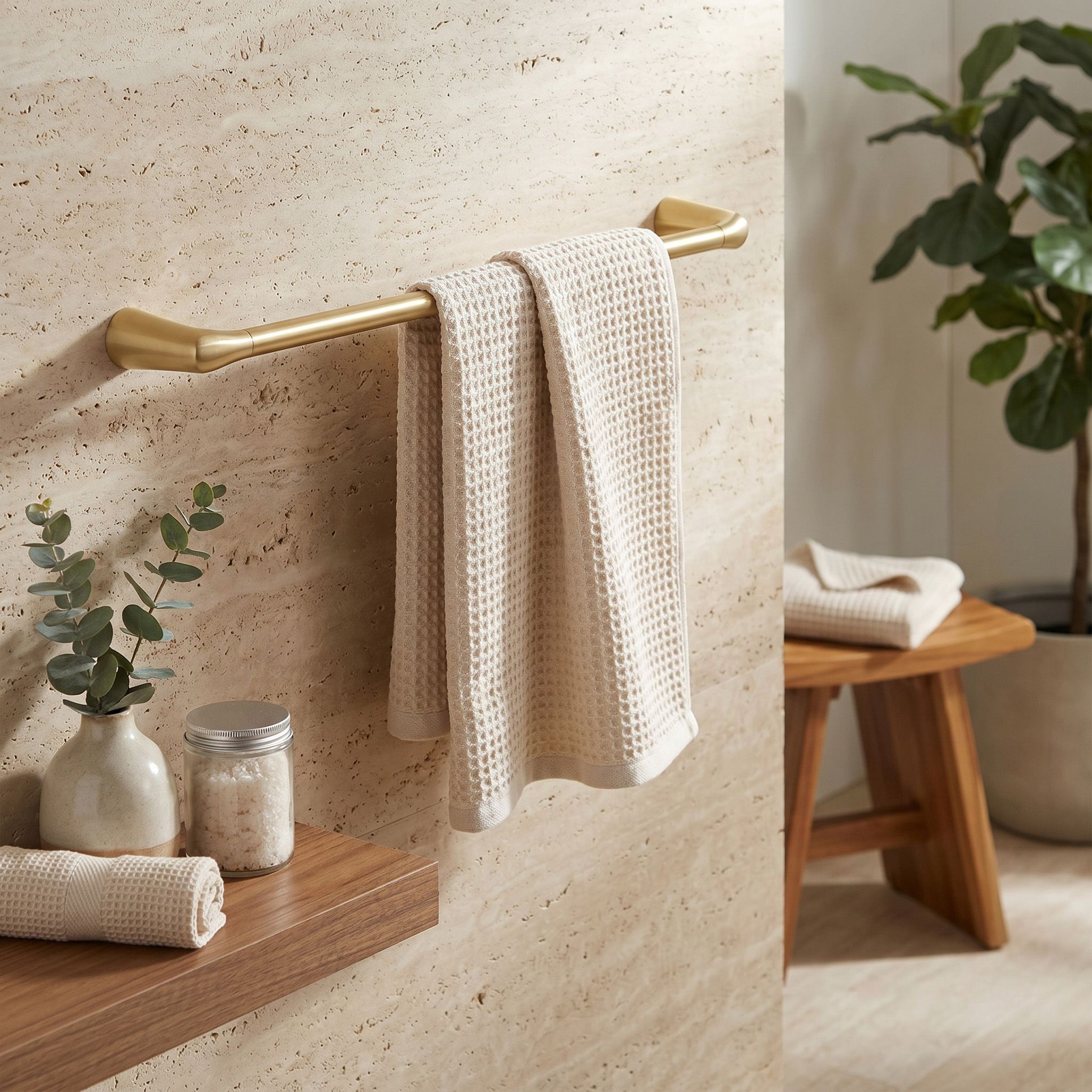 Kupaonska viješalica 16201 Vibe Brush Gold