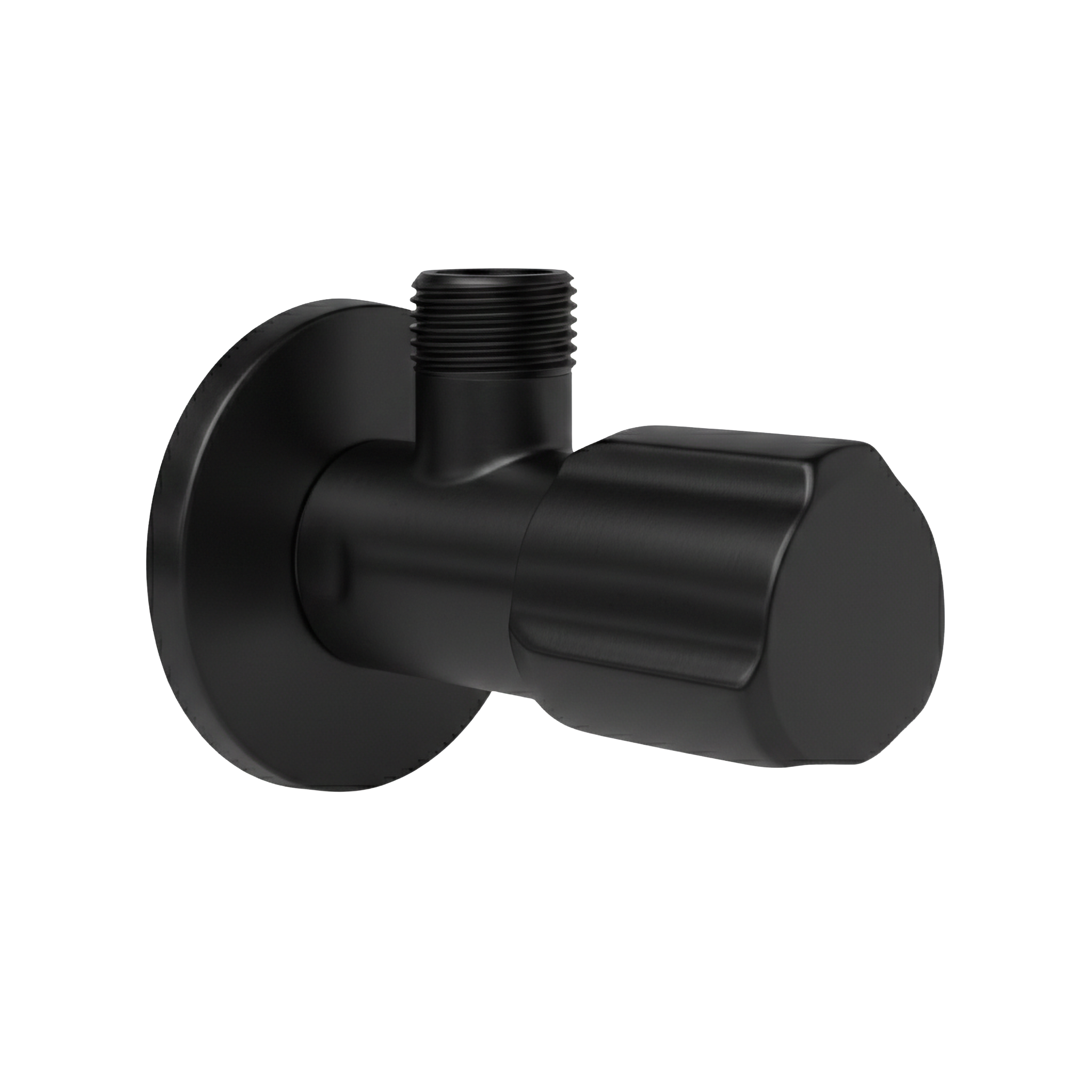Kutni ventil 02 1/2" x 3/8" Black
