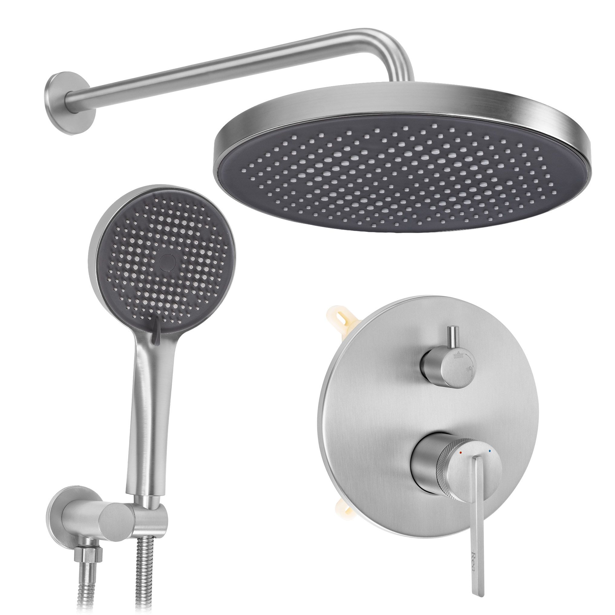 Tuš set Rea Grace Brush Nickel + BOX