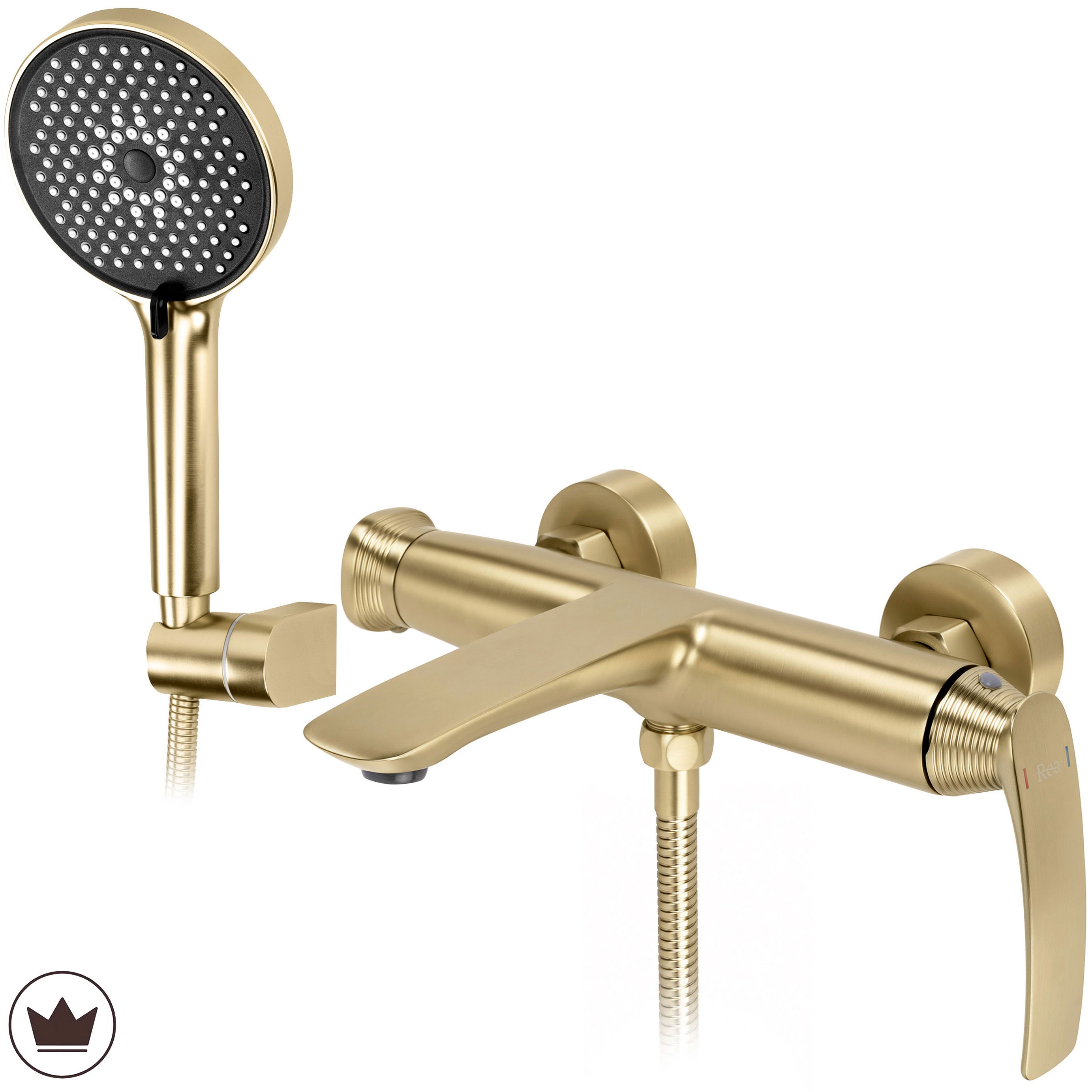 Slavina za kadu Rea PREMIUM Como Brush Gold