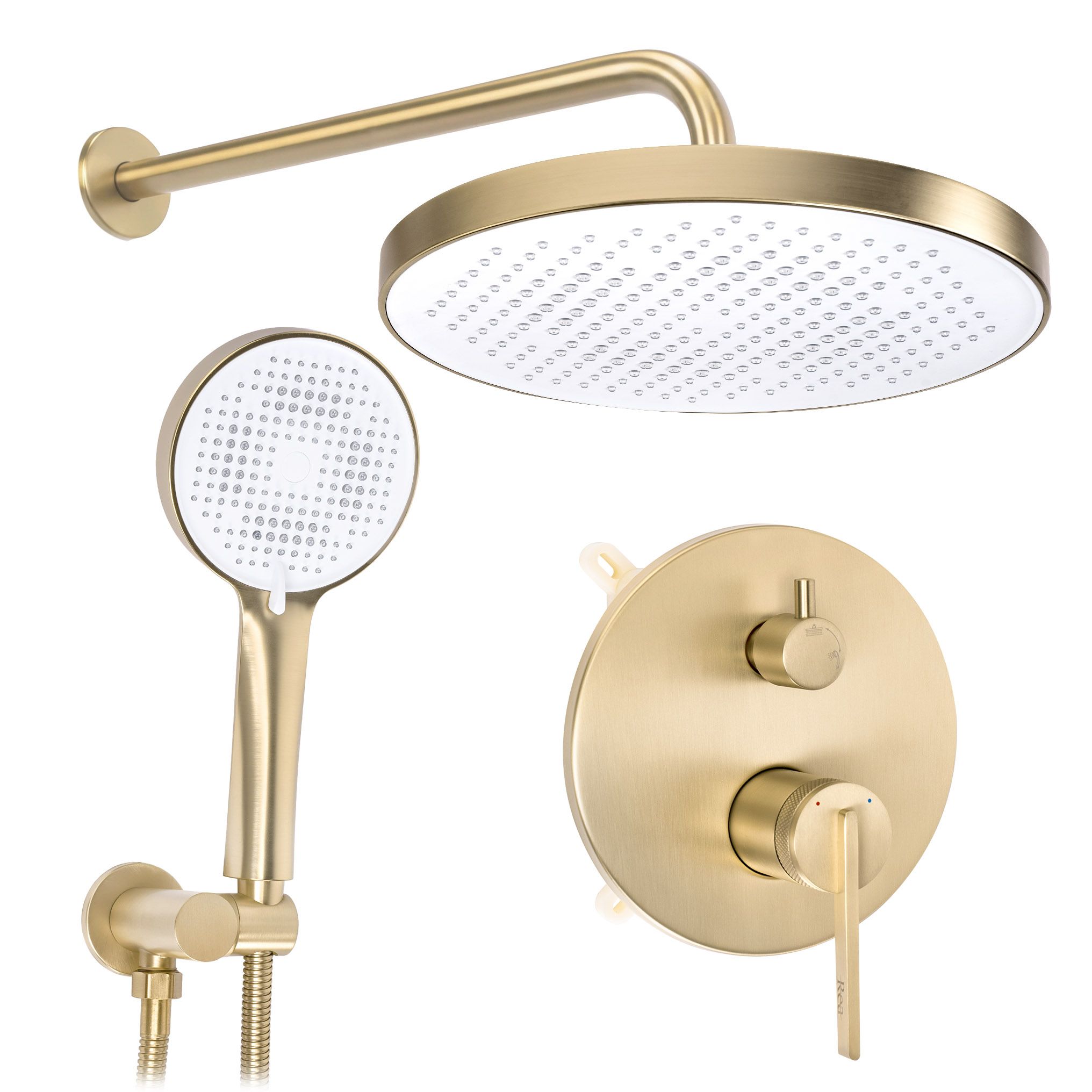 Tuš set Rea Grace Brush Gold + BOX