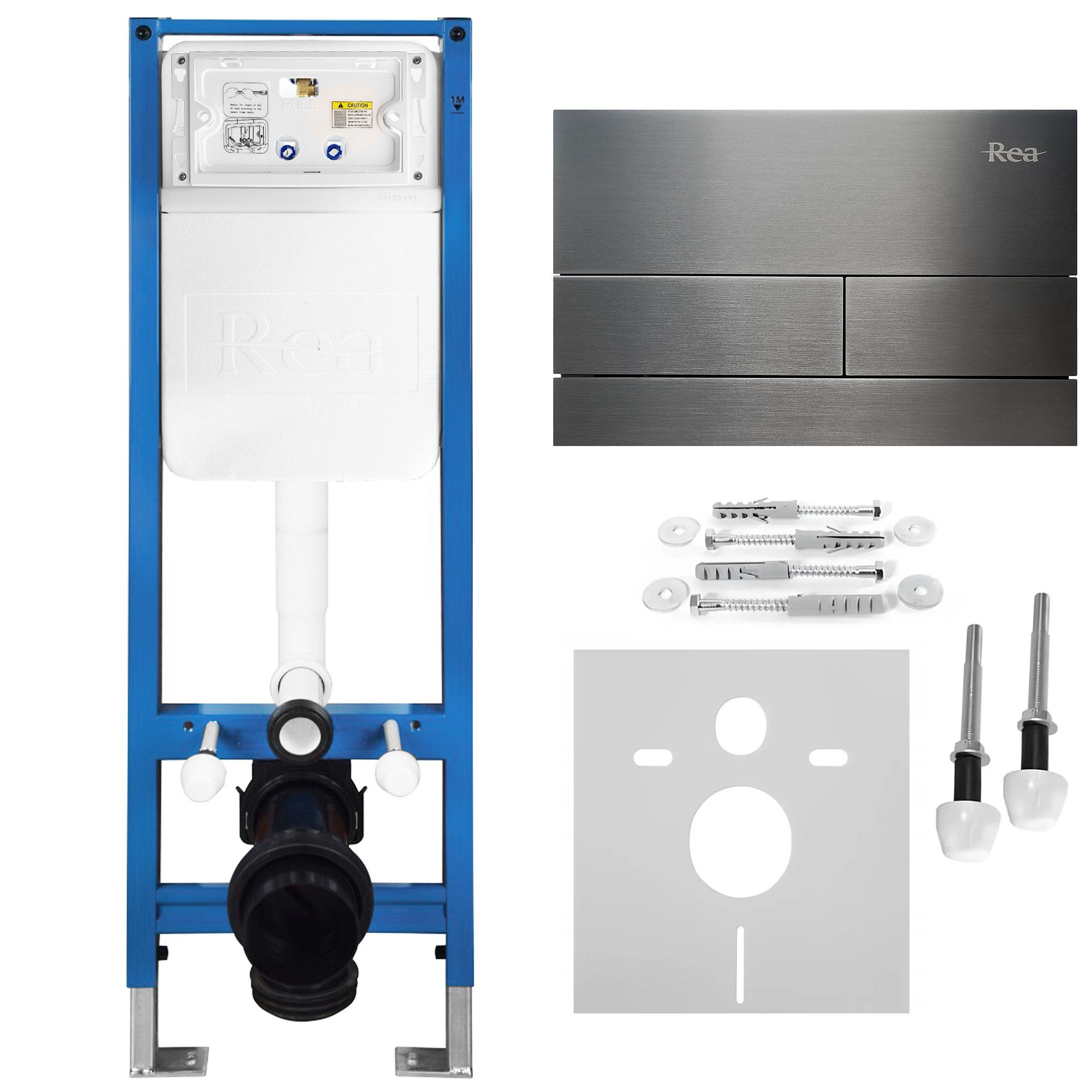 Podžbukni Set za WC Slim 024N s T Titan Tipkom