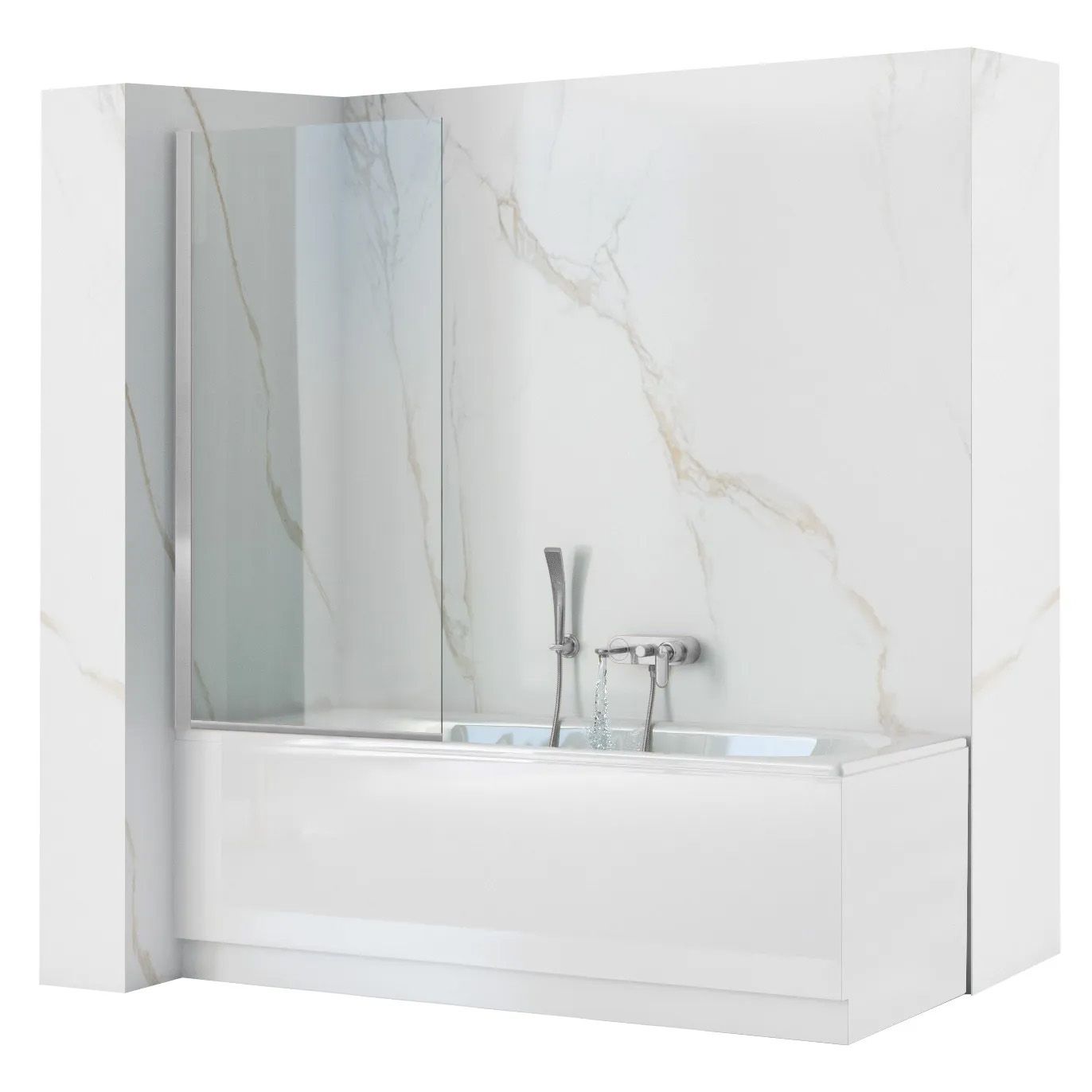 Pokretni zaslon Rea Lagos 70 Chrome