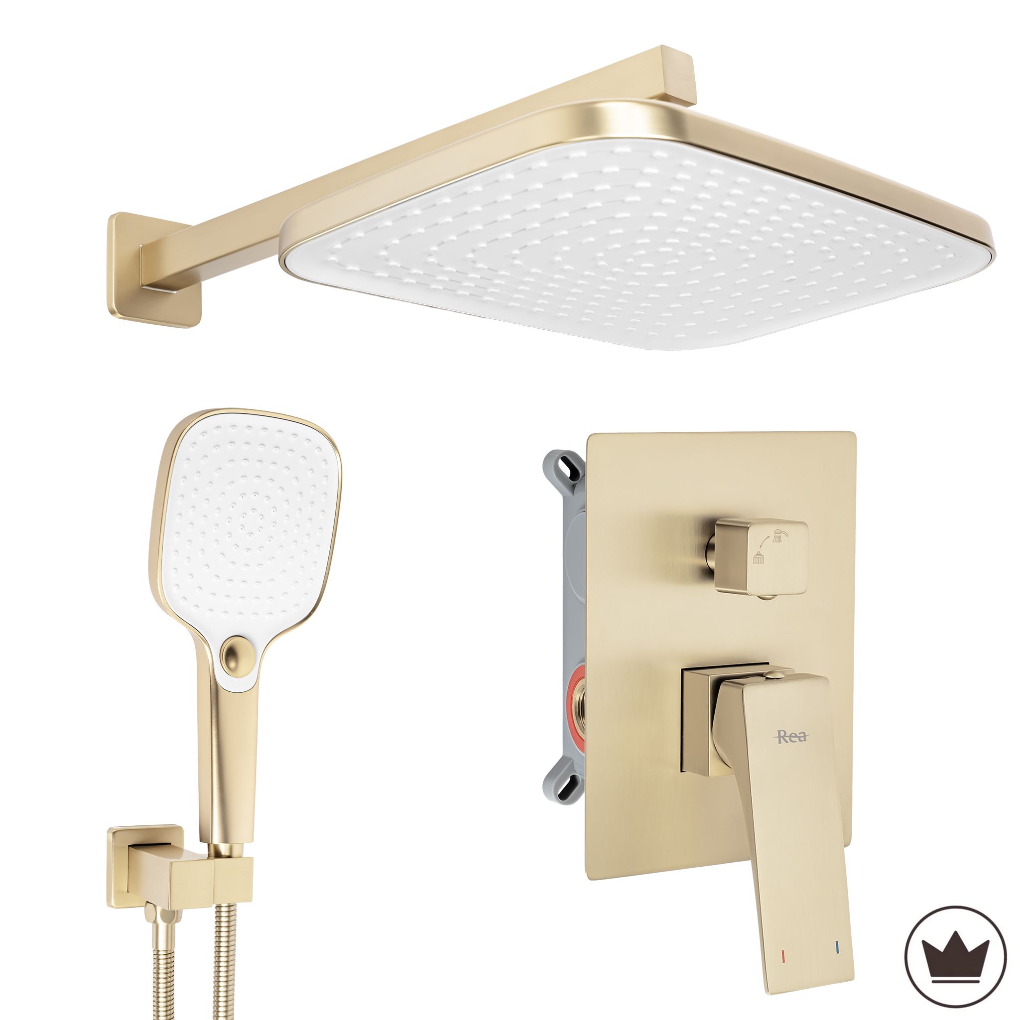 Tuš set Rea Maxim Joe Gold + BOX
