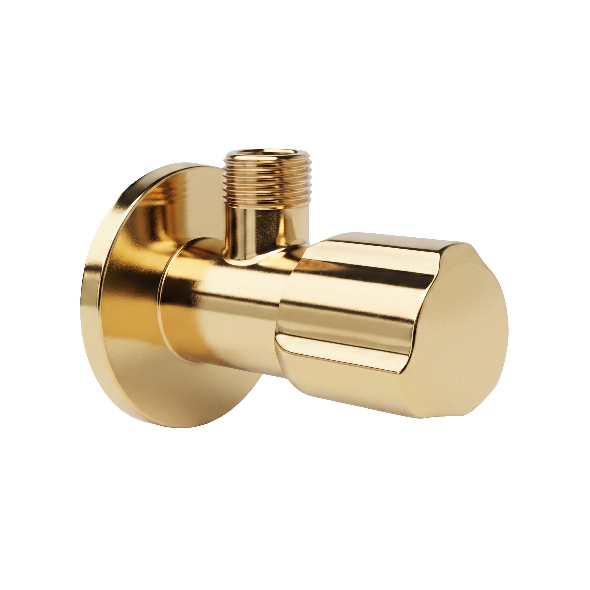Kutni ventil 02 1/2" x 3/8" Gold