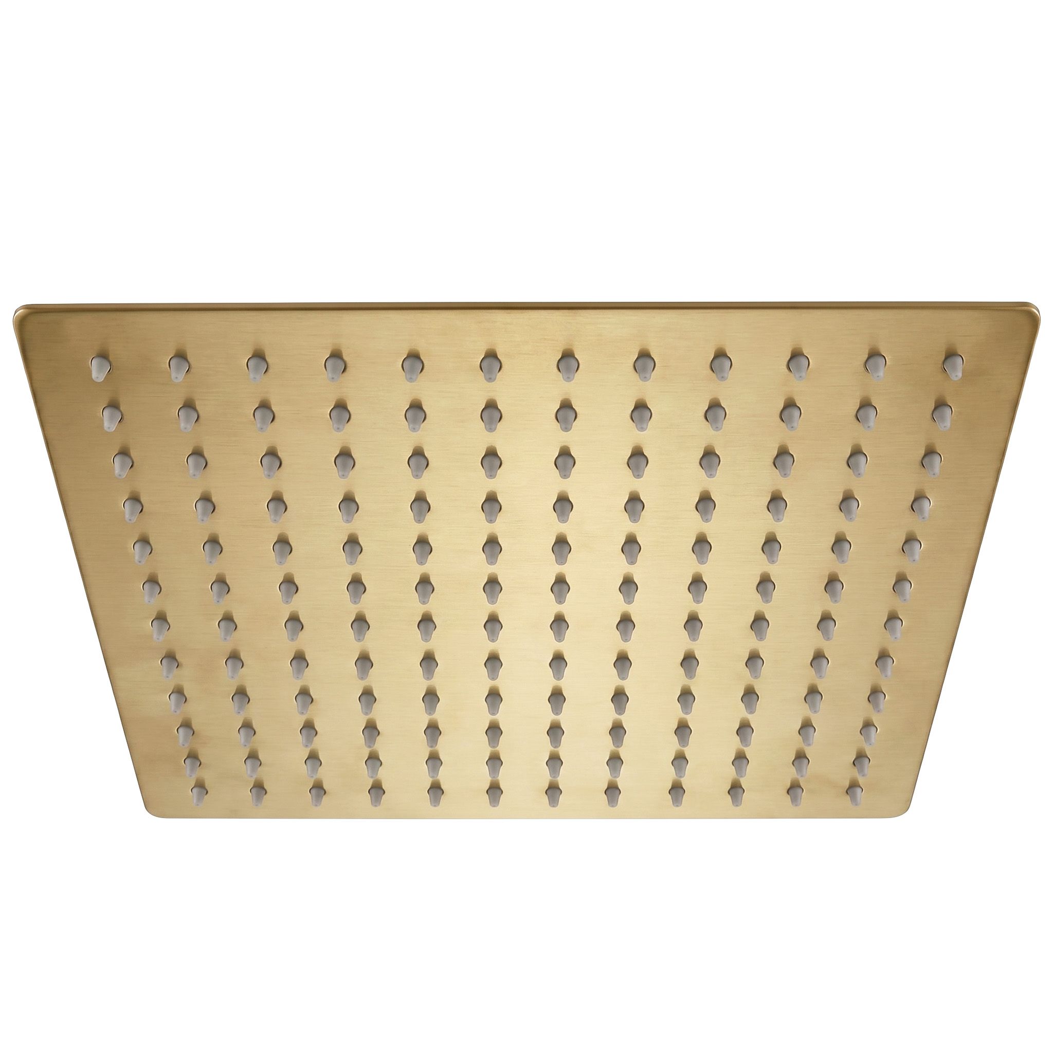 Kvadratna tuš ruža JS-P015BG 30cm Brush Gold