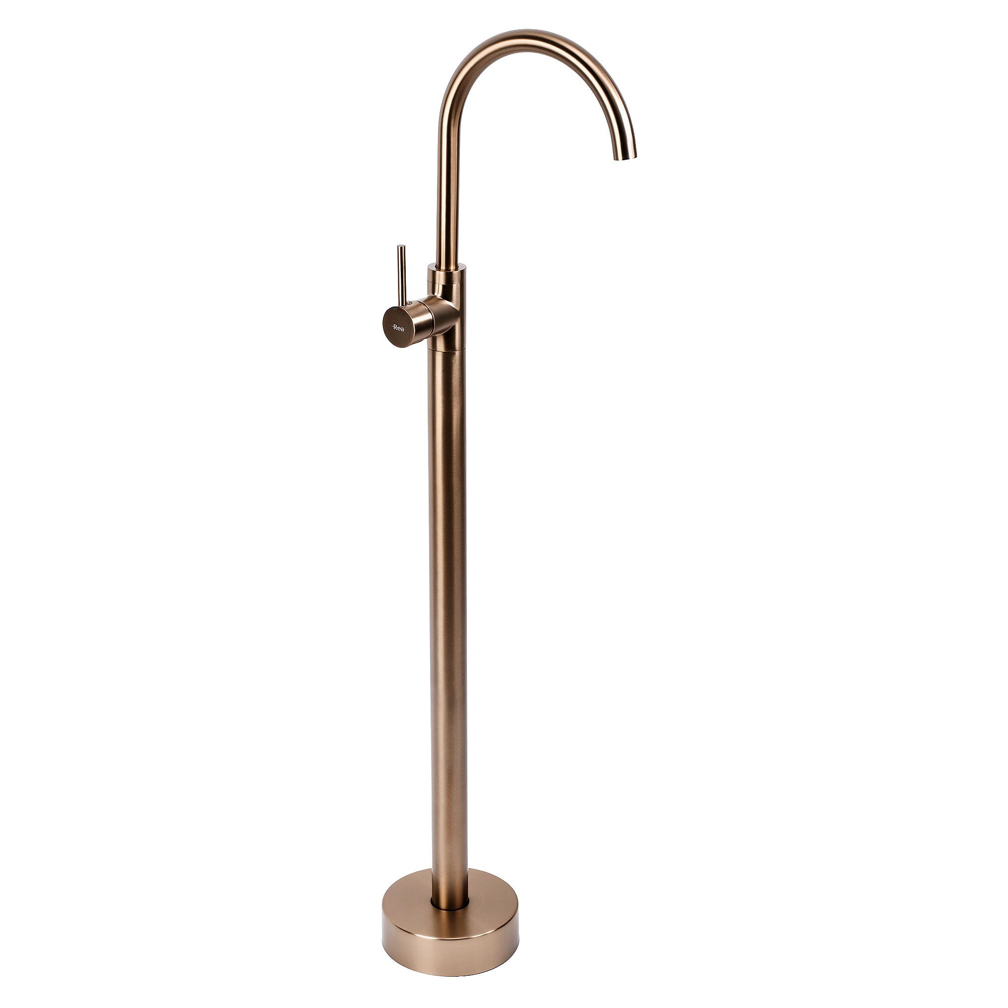 Slavina za umivaonik Rea Lungo Brush Copper
