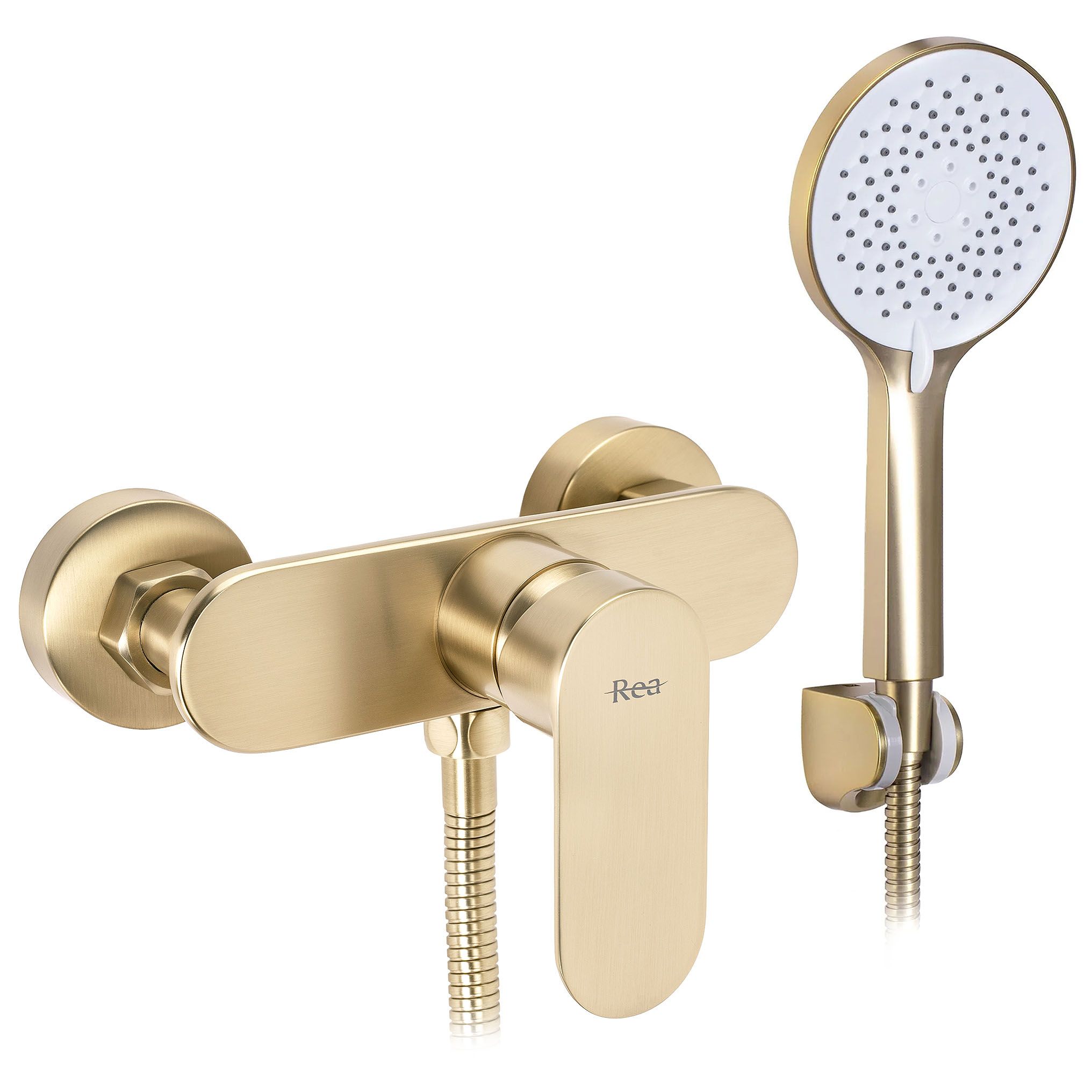 Tuš pipa REA DROP Brush Gold