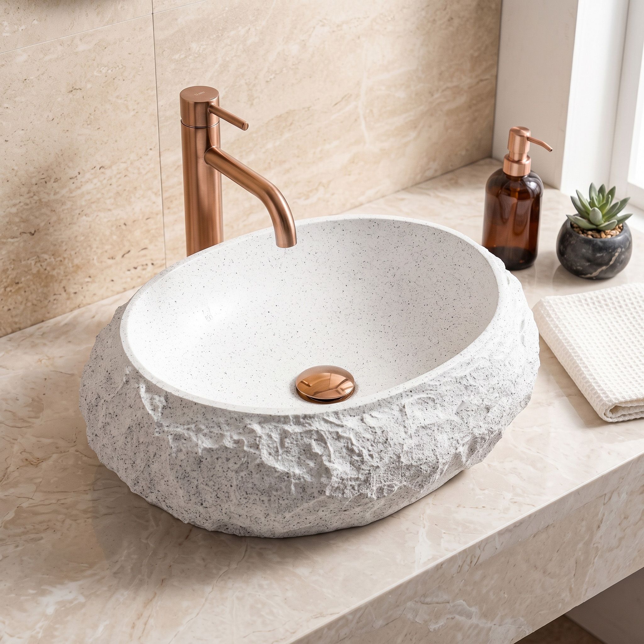 Nadgradni umivaonik Mika Light Grey