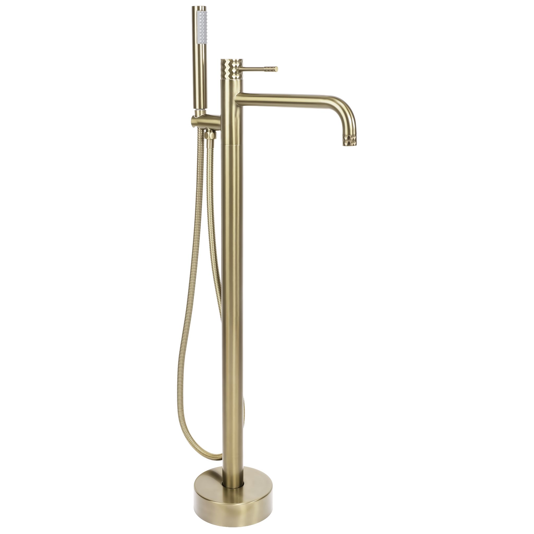 Samostojeća pipa Rea Lungo Diamond Brush Gold