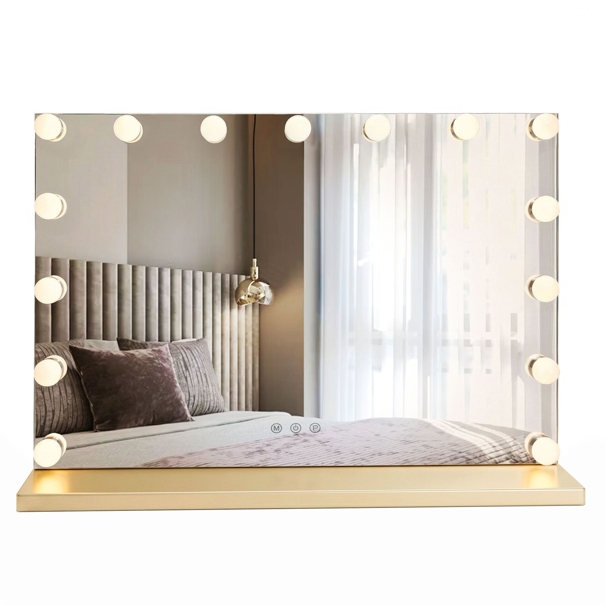 Ogledalo LED HOLLYWOOD L.Gold