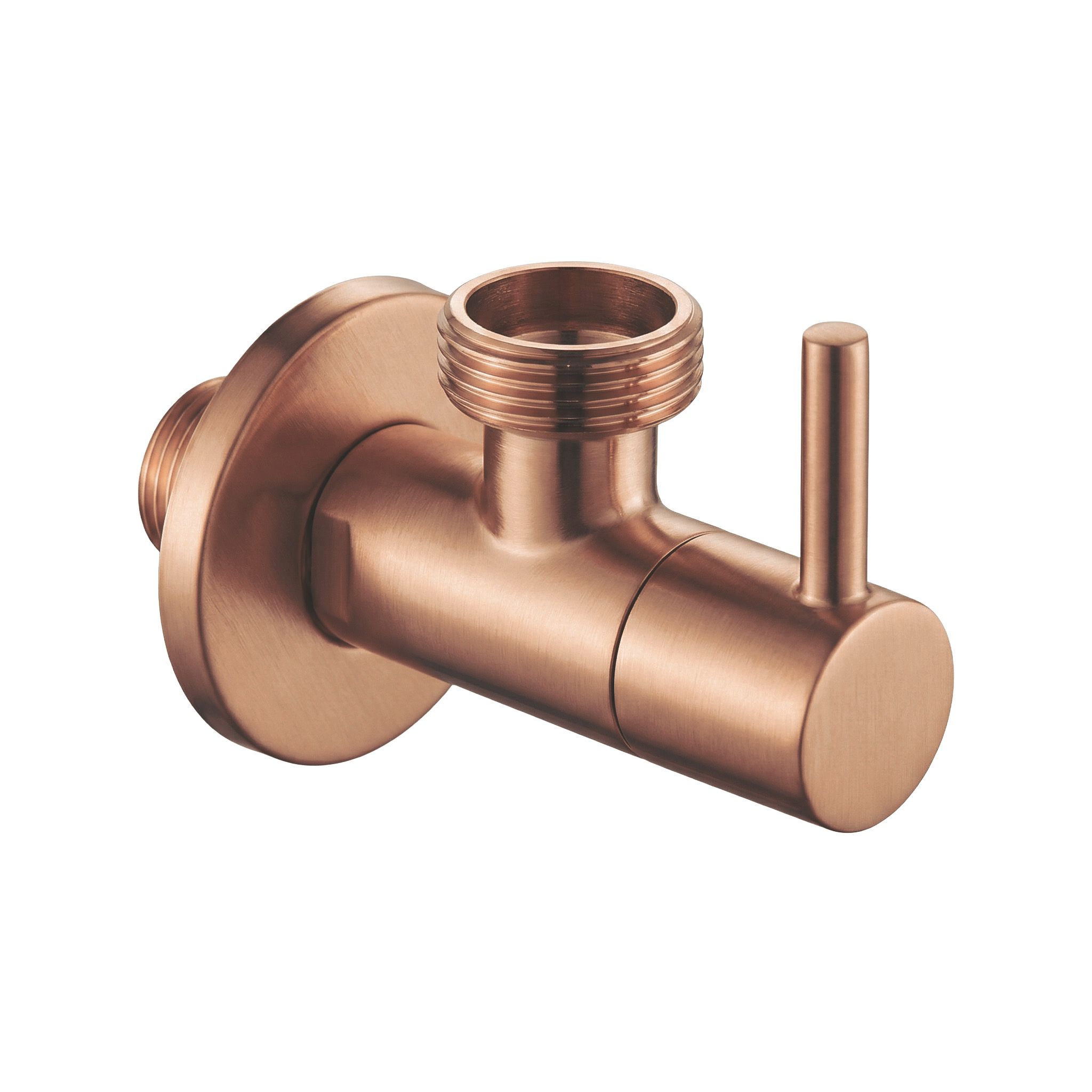 Kutni ventil 1/2" x 3/4" Brush Copper