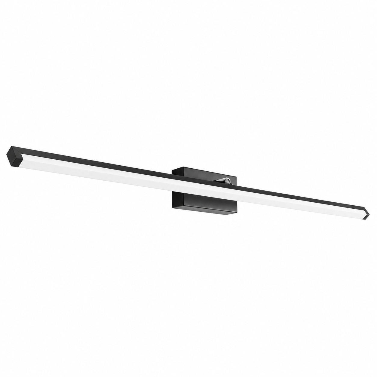 LED ZIDNA SVJETILJKA KUPAONICE IZNAD ZRCALA 20W 100CM APP375-1W CRNA