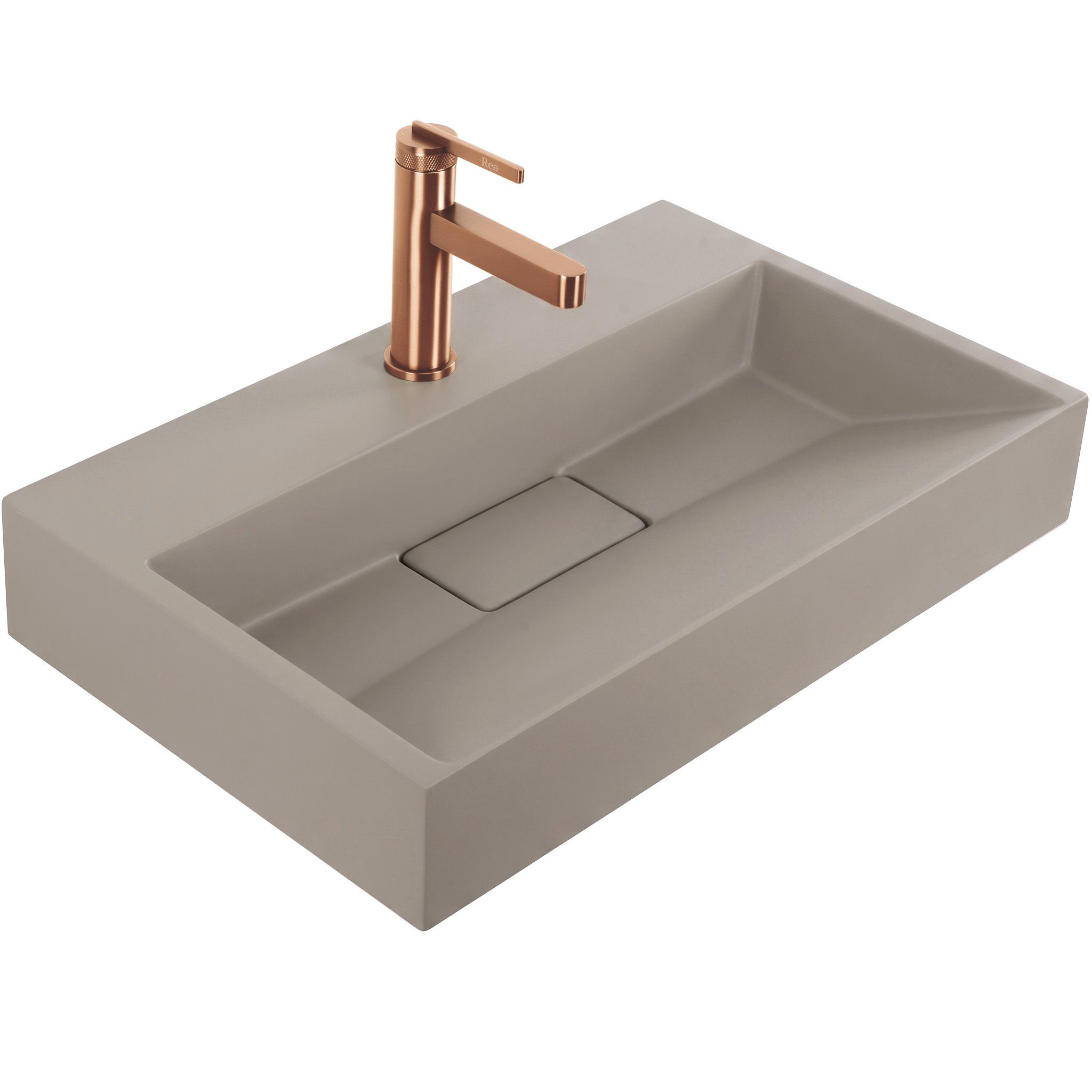 Nablatni umivaonik Rea GOYA TAUPE 60CM