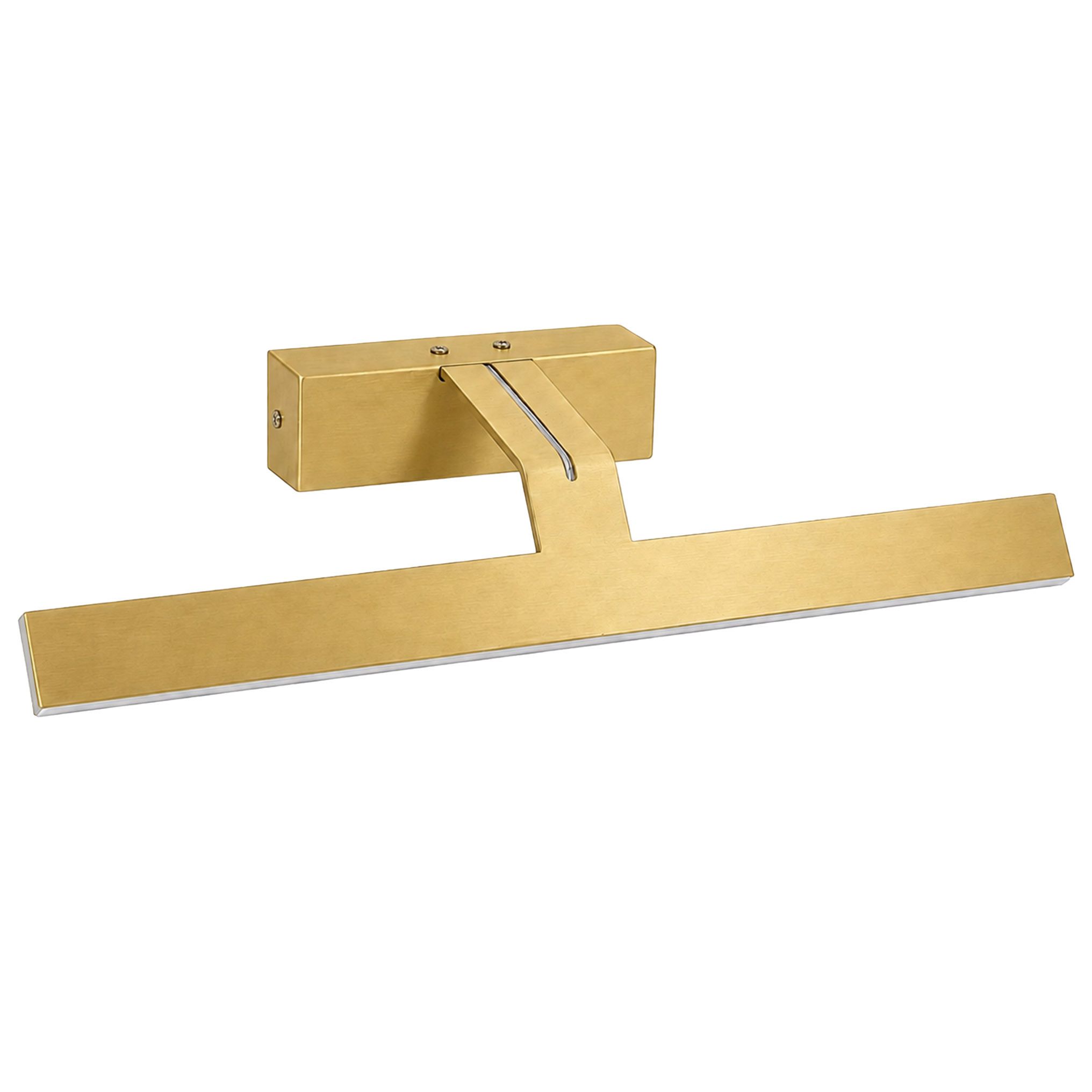 Kupaonska zidna LED lampa SWE007-1W 43cm BRUSH GOLD