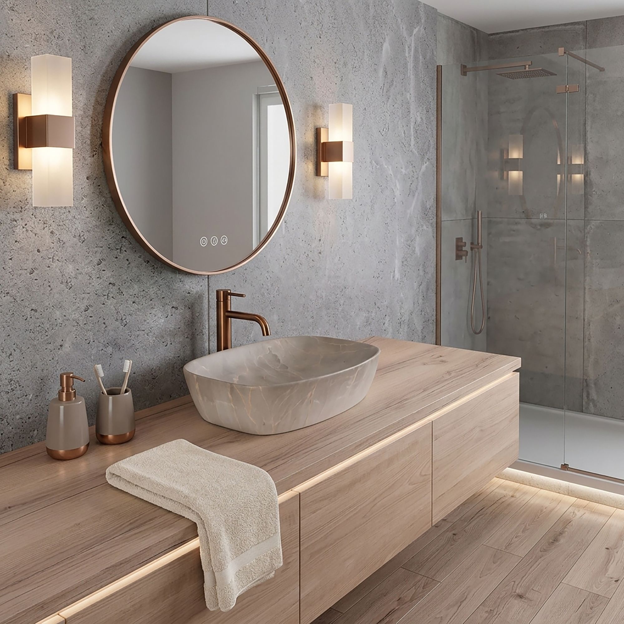 Umivaonik Rea Freja Beige
