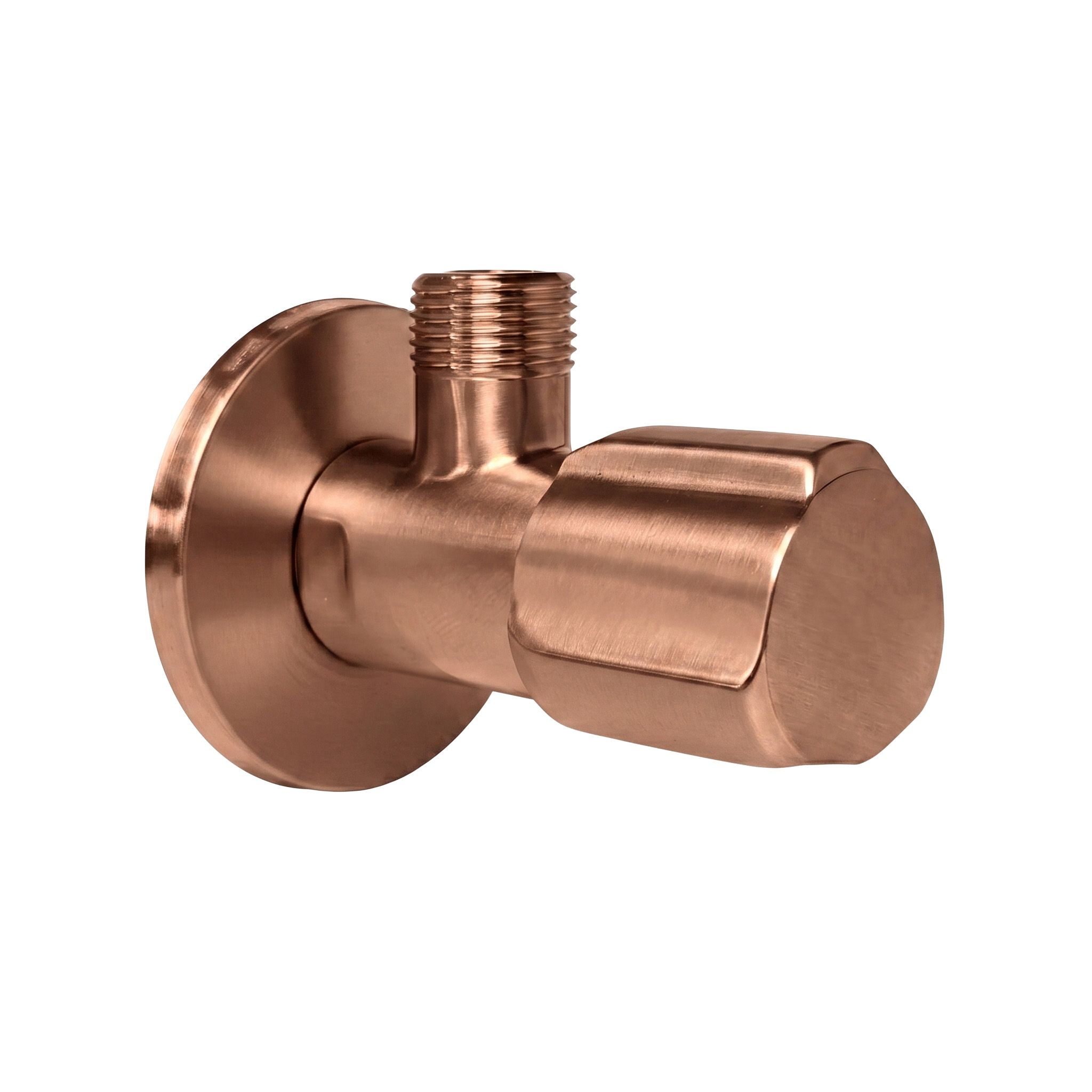 Kutni ventil 02 1/2" x 3/8" Brush Copper