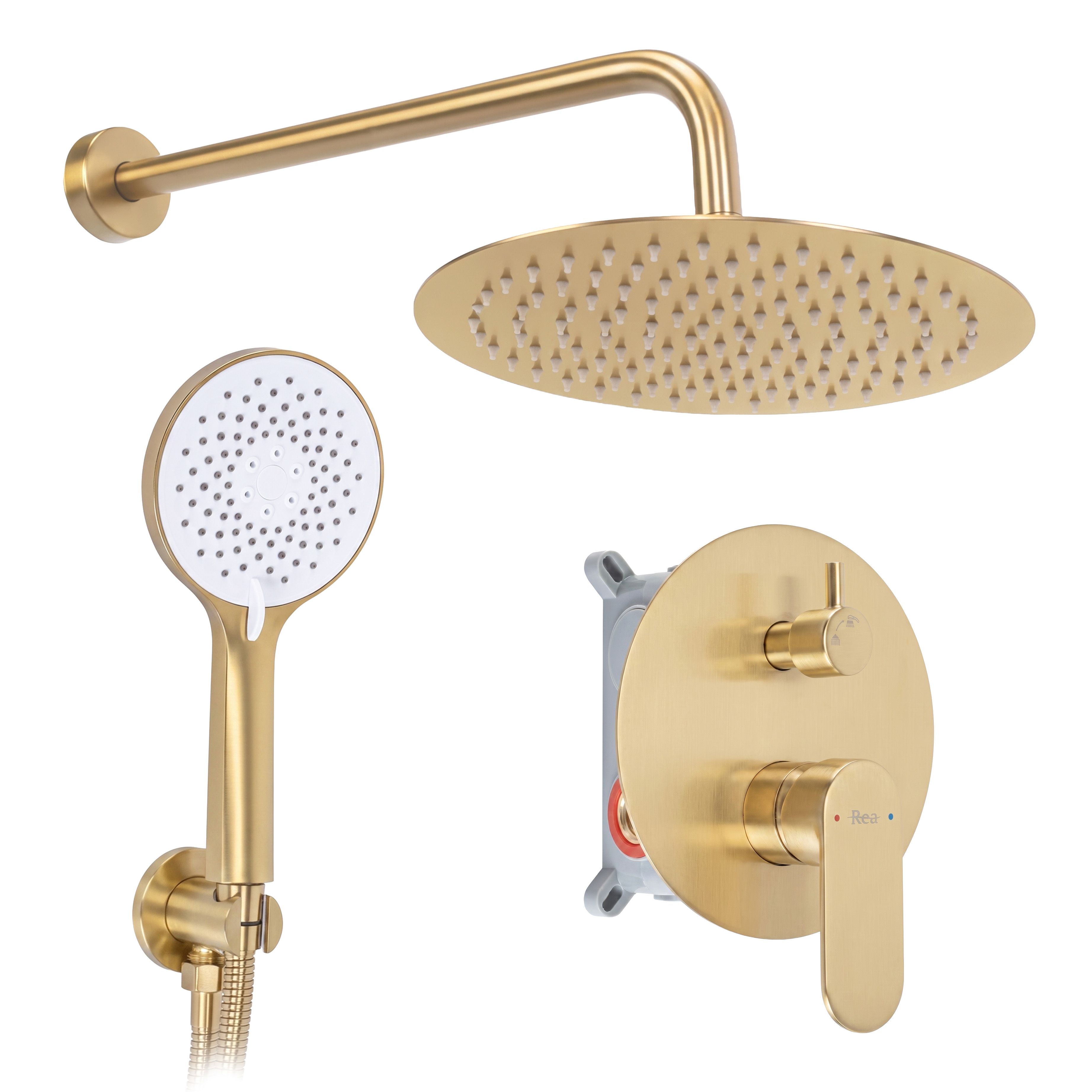 Tuš set Rea Drop Brush Gold + BOX